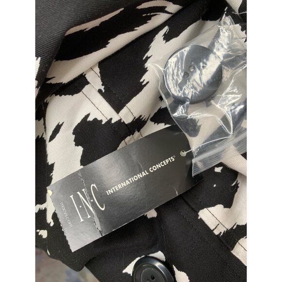 Inc International Concepts Womens Double Breast Trench Coat Medium NWT RB10380 - Picture 8 of 11